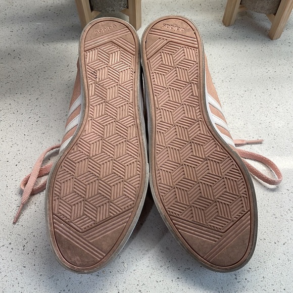 Ballet Baby Pink Adidas Shoes Gym Walking Casual Athleisure 8.5 tennis sneakers - Picture 7 of 7